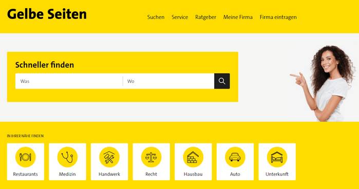 Webkatalog gelbeseiten.de